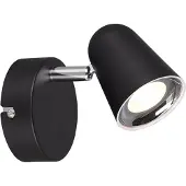 Reality TOULOUSE spot R82121132 mat zwart - LED - 3,5 W - 400 lumen
