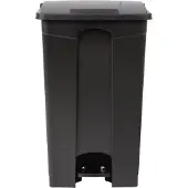 Jantex afvalemmer zwart 87L, 82(h) x 49,5(b) x 40(d)cm