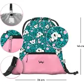 Baagl Gymtas Baby Koala met Rits