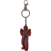 SD Toys Sleutelhanger Tough Guy Uzis Aluminium 5 Cm Rood