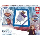 Disney Frozen Drawing Tablet - - Disney Frozen - Light-up with 25 templates - Ages 5+