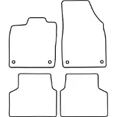 TCP Automatten | Mattenset Volkswagen ID3 - 2019 ->