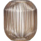 Still - Windlicht - Kaarsenhouder - Ijzer - Warm Goud - 23x20 cm