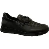 Ara Mocassin Zwart - Maat 38,5