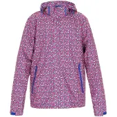 COSIMON Tussenjas blauw gemêleerd / koraal / offwhite