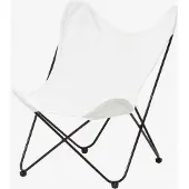 Vertbaudet Armstoel vlinder beige licht uni