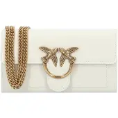 Pinko Clutch 'Love One' beige / goud