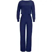 Winshape Jumpsuit ' JS101LSC ' donkerblauw
