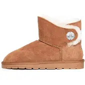 Gooce Boots 'Diama' bruin / zwart / wit