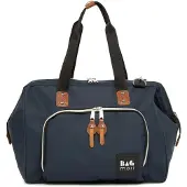 Bagmori Luiertas donkerblauw / bruin / zwart / wit