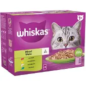 Whiskas Pouch 1+ Mixed 12x 85g