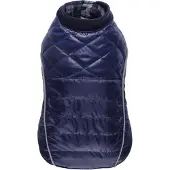 Croci hondenjas tweezijdig blue matte blauw 25 cm