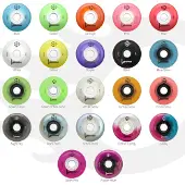 Luminous - 80mm LED 4-pack - Skate Wielen - Glitter Pink