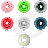 Luminous - 100mm LED 3-pack - Skate Wielen - Black Pearl