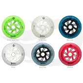 Luminous - 125mm LED 3-pack - Skate Wielen - Rood