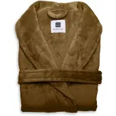 Zohome Zo Home Flanel Fleece Badjas Cara - cognac brown - S