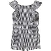 Tom Tailor Striped Overall Mouwloze Romper