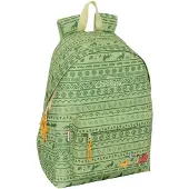 Safta Laptoptas Mufasa Groen Beige 31 x 43 x 13 cm