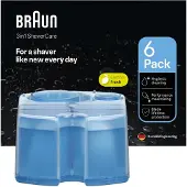 Braun Clean & Renew Refill Cartridge CCR 6 Pièces
