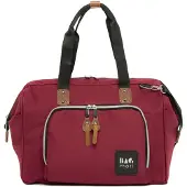 Bagmori Luiertas bruin / bordeaux / zwart