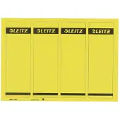 Leitz PC Printbare Zelfklevende Rugetiketten 1685 Voor 1080 Ordners Geel 62 x 192 mm 100 Stuks