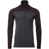 Aclima - Lightwool 180 Zip Polo - Merino-ondergoed L, zwart