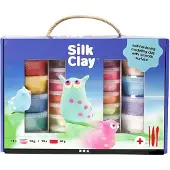 Silk Clay set, gesorteerde kleuren, 1 set