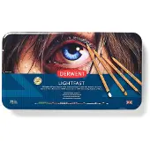 Derwent Metallic Box Lightfast Pencil 72 Units Veelkleurig Kinderen