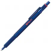 Rotring 600-balpen | medium punt | zwarte inkt | blauw behuizing | navulbaar