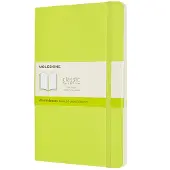 Moleskine Classic Notitieboek - Large - Softcover - Blanco - Citroen Groen