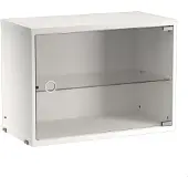 String vitrinekast Wit, 58x30 cm