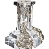 Kosta Boda Rocky Baroque Kandelaar 175 Mm - Kaarshouders Kristalglas Glossy Glaze - 7062323