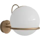 Astep Model 238/1 Wandlamp - Wandlampen Opaalglas Champagne - T08-W2S-M1D0