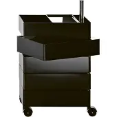 Magis 360 Container 5 Trolley Zwart