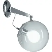 Artemide Miconos wandlamp chroom