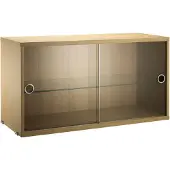 String Vitrinekast 30x78 Cm Eiken - Kasten en vitrinekasten Oak - VS7830-05-1