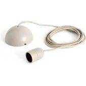 HAY Common Pendant Cord sethanglamp Ø12 cm Beton grey