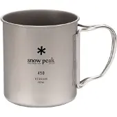 Snow Peak Mok in titanium enkele wand 450
