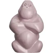 Kosta Boda My Wide Life Sculpture Gabba Gabba Hey - Beeldjes Mondgeblazen Glas Powder Pink - 7091027