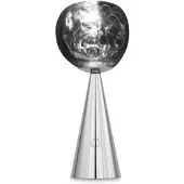Tom Dixon Melt Portable LED tafellamp 28,5 cm Zilver