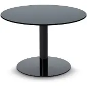 Tom Dixon Flash Table Black | Circle