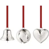 Georg Jensen 2024 cadeau set 3-delig Palladiumgeplateerd