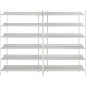 Muuto Compile configuration 8 rekkensysteem Grey