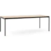 &tradition Ville AV26 tafel large 220x90 cm Warm black