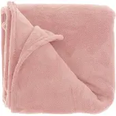 Unique living plaid claudi 130x160cm old pink