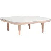 &tradition Fly Coffee Table Sc4 Oiled Oak / Marble - Salontafels Eiken White - 133002A258