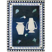 &tradition Momento JH46 plaid 180x130 cm Midnight blue