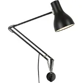 Anglepoise Wandlampe , Type 75, Zwart, Woonkamer, Aluminium, Designer
