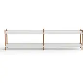 Nine Bolt Wandrek Grey | Natural Oak | 200 x 2 Shelves