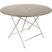Fermob Bistro Tafel Ø117 Cm - Tuintafel Staal Nutmeg - 23714-1